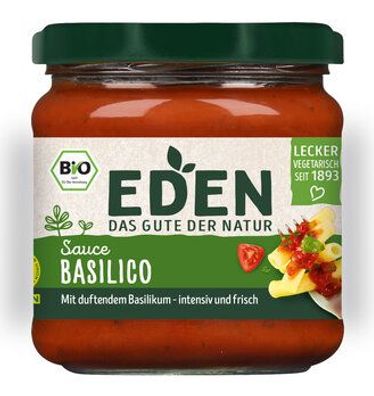 EDEN 3x Sauce Basilico Bio 375g