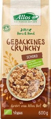 Allos Mit Herz & Hand Gebackenes Crunchy Schoko 600g