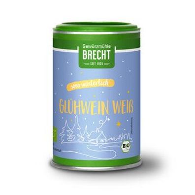 Gewürzmühle Brecht 3x Glühwein weiß 50g