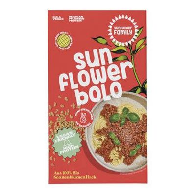 SunflowerFamily 6x SunflowerFamily sunflowerBOLO bio & vegan mit Gewürzmischung 131g