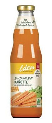 Eden my veggie paradise 3x Bio Direkt Saft Karotte 750ml