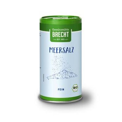 Gewürzmühle Brecht 6x Bio Meersalz fein 250g