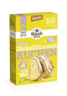 Bauck Mühle Dinkel Zitronenkuchen Demeter 485g