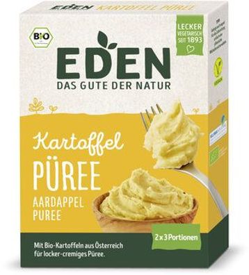 EDEN 3x Kartoffelpüree 160g