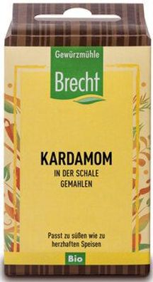 Gewürzmühle Brecht 6x Kardamom gemahlen - NFP 30g