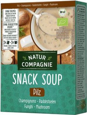 Natur Compagnie 6x Snack Soup Pilz 3x17g