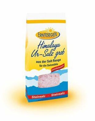 Erntesegen Himalaya Ur-Salz grob -für die Salzmühle- 300g