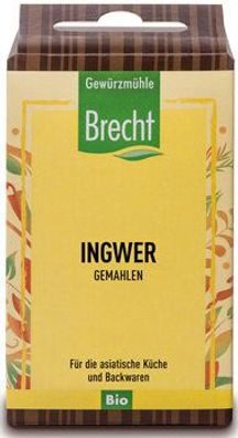 Gewürzmühle Brecht Ingwer gemahlen - NFP 25g