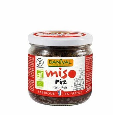 Danival 6x Reismiso (Genmai Miso) aus Frankreich 390g