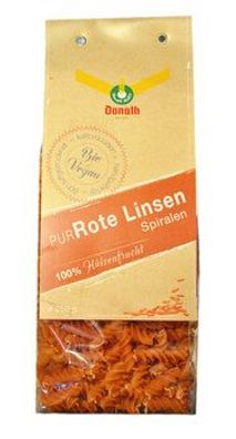 Donath Mühle 6x Rote Linsen Spirellis 250g