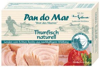 Pan do Mar Thunfisch naturell 120g