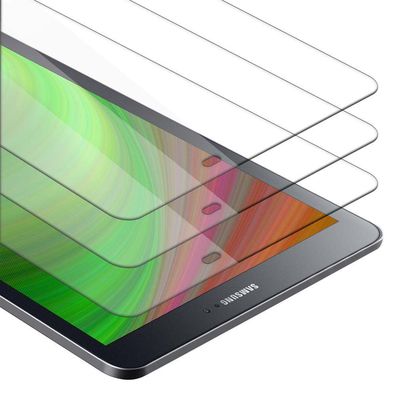 Cadorabo 3x Panzer Folie kompatibel mit Samsung Galaxy Tab S2 (9.7 Zoll) in KRISTA...