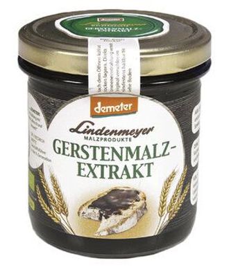 Lindenmeyer 6x Demeter Gerstenmalzextrakt 400g