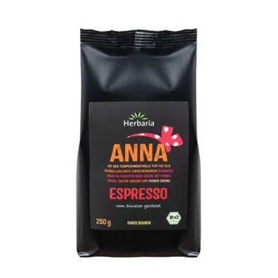 Herbaria 3x Anna Espresso ganz bio 250g