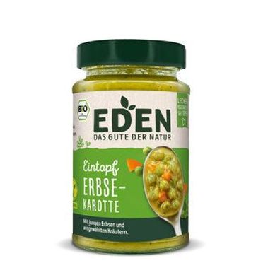 EDEN 3x Eintopf Erbse-Karotte Bio 400g