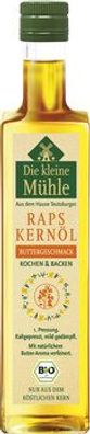 Die kleine Mühle 6x Kl. Mühle BIO Raps-Kernöl Buttergeschmack 500ml 500ml