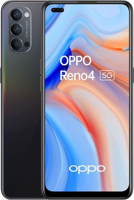 Oppo Reno4 5G Dual Sim 128GB CPH2091 Space Black Neu in OVP