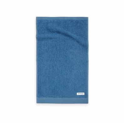Tom Tailor Handtuch Blau 50 x 100 cm Frottier 100% Baumwolle Weich