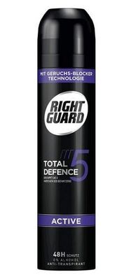 Right Guard Aktiv 250ml Deodorant - Total Defense 5 Active