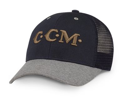CCM Vintage Mesh Back Trucker Cap - Farbe: dark lichen