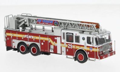 Brekina PCX870690, Ferrara Ultra, FDNY - Bronx, US Feuerwehr Modell 1:87 (H0)