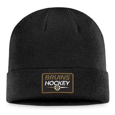 NHL Boston Bruins Wollmütze Mütze Authentic Pro Prime Cuffed 197010514983