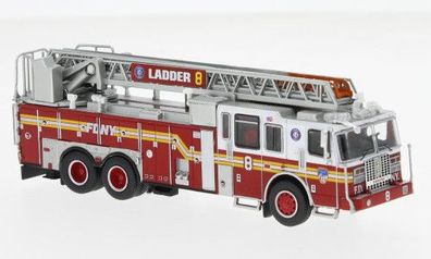 Brekina PCX870693, Ferrara Ultra, FDNY - Manhattan, US Feuerwehr Modell 1:87 (H0)