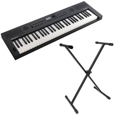 Roland Keyboard GO: Keys5 Graphit mit Keyboardständer