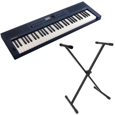 Roland Keyboard GO: Keys3 Midnight Blue mit Keyboardständer