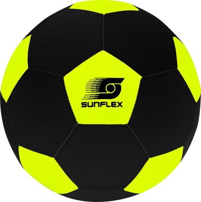 Sunflex Neopren Fußball Size 3 Gelb | Ball Ballsport Ballspiel Sportspiel Sportbal...