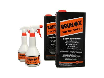 BRUNOX Universalöl "Turbo-Spray" Macht a Set bestehend aus: 2x 5 l Kanister und ...