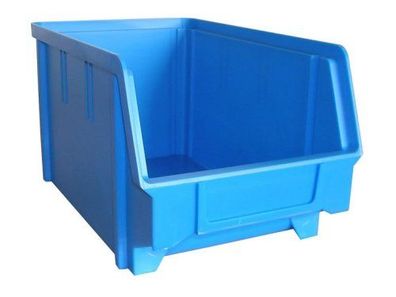 Hünersdorff Lagerbox "PP" Sichtbox, bruc Gr. 3, blau, Aussen-/ Innenmaße: 242/ ...