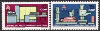 DDR Nr.1159/60 * * Frühjahrsmesse 1966, postfrisch