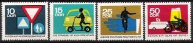 DDR Nr.1169/72 * * Straßenverkehr (I) 1966, postfrisch