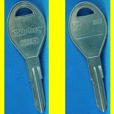 Schlüsselrohling Börkey 1362 N für Alfa Romeo, Datsun, Ebro, Ford, GM, Holden