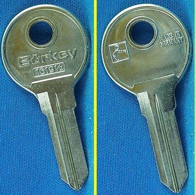 Schlüsselrohling Börkey 1619 1/2 für verschiedene Gesika Kleinzylinder, Möbelzylinder