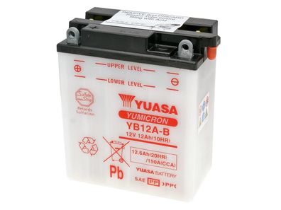 Batterie Yuasa YuMicron YB12A-B ohne Säurepack