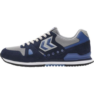HUMMEL Marathona Suede Retro Sneaker Blau/ Grau