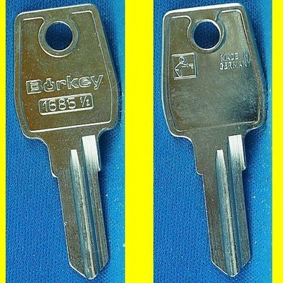 Schlüsselrohling Börkey 1685 1/2 für verschiedene DAD, Eurolocks, L + F, Renz