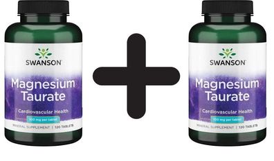 2 x Magnesium (Taurate) - 120 tabs