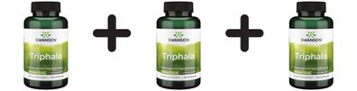 3 x Triphala, 250mg - 120 caps