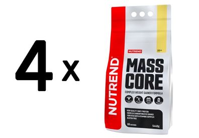 4 x Mass Core, Vanilla - 5440g