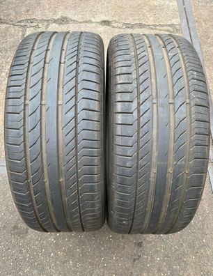2x Sommerreifen 255/45 R19 100V Continental SportContact 5 SUV Seal DOT22 6,4-6,9mm