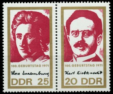 DDR Zusammendruck Nr WZd245 postfrisch WAAGR PAAR SBC4E26