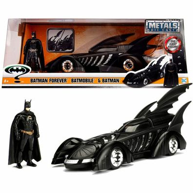 DC Comics Batman Forever Batmovil Metall Auto + Figur Set