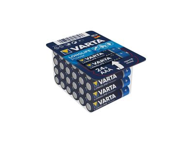 VARTA Batterie "Longlife Power - High En Micro (LR03, AAA), 24er Big Box