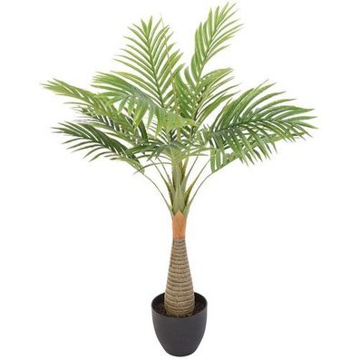 Palme im Topf 80cm Kunstbaum Zimmerpflanze Kunstblume Pflanze Dekoration Kunstpflanze