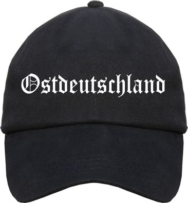 Ostdeutschland Cappy - Altdeutsch bedruckt - Schirmmütze Cap - Größe: ...