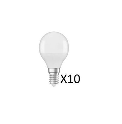 10 Stück Osram LED Tropfenlampen 5,5W(40W) 827 470lm Matt E14