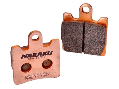 Bremsbeläge Naraku Sinter für Suzuki AN Burgman 250, 400 -2006, SYM GTS 250 Joymax...
